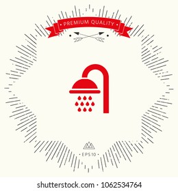 Shower icon symbol