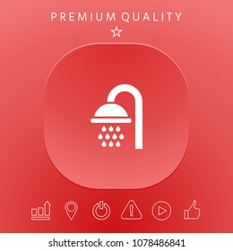 Shower icon symbol