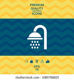 Shower icon symbol