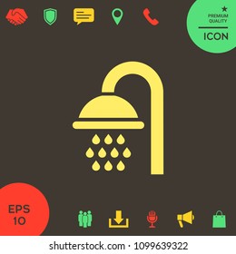Shower icon symbol