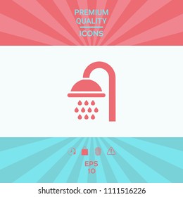 Shower icon symbol