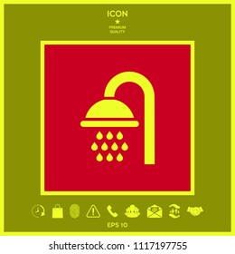 Shower icon symbol