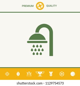 Shower icon symbol