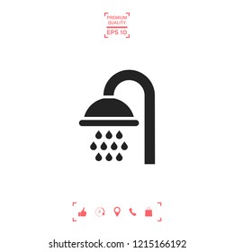 Shower icon symbol