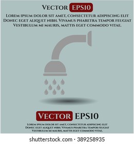 Icono o símbolo de ducha