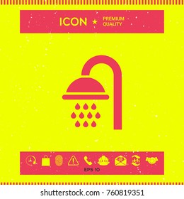 Shower icon symbol