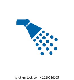 Shower icon in trendy flat style isolated on background. Shower icon page symbol for your web site design Shower icon logo, app, UI. Shower icon Vector illustration, EPS10.