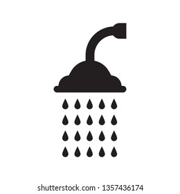 Shower icon vector