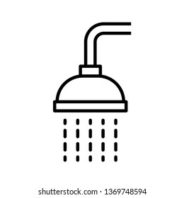 Shower Icon Vector