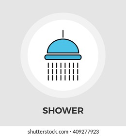 Shower icon vector. 