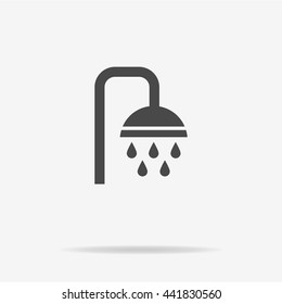 Shower icon. Vector concept illustration for design.