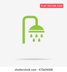Shower icon. Vector concept illustration for design.