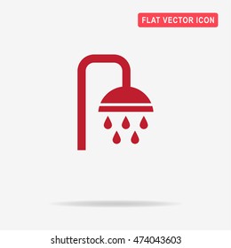 Shower icon. Vector concept illustration for design.