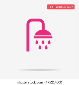 Shower icon. Vector concept illustration for design.