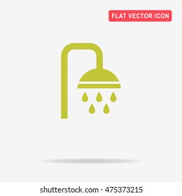 Shower icon. Vector concept illustration for design.