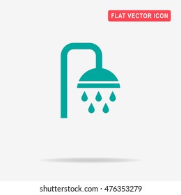 Shower icon. Vector concept illustration for design.