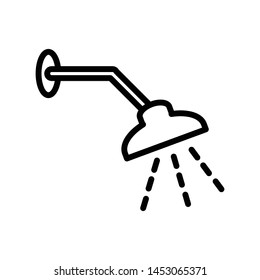 Shower icon vector design template