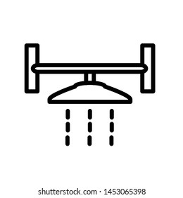 Shower icon vector design template