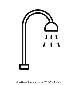 Shower icon vector design templates simple and modern