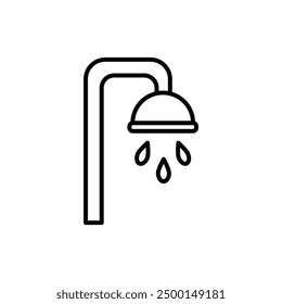 Shower icon vector design templates simple and modern