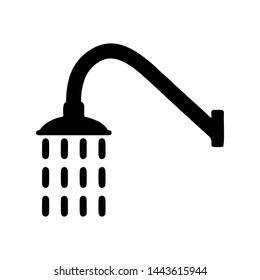 Shower icon Vector. Flat vector illustration