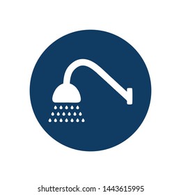 Shower icon Vector. Flat vector illustration