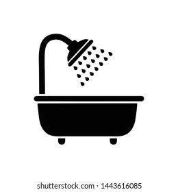 Shower icon Vector. Flat vector illustration