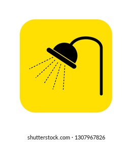 Shower icon vector. Vector illustration.