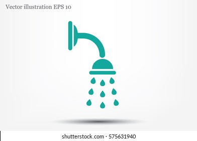 Shower icon vector illustration.