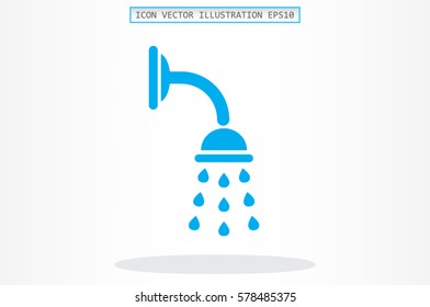 Shower icon vector illustration.