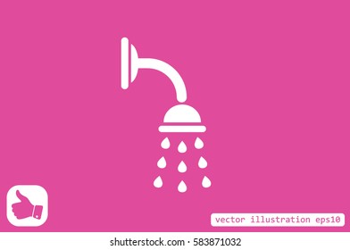 Shower icon vector illustration.