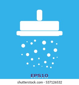Shower, icon, vector illustration EPS 10