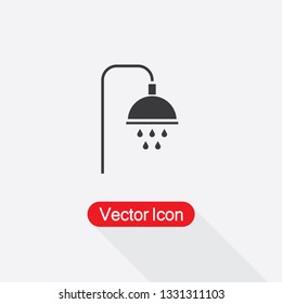 Shower Icon Vector Illustration Eps10