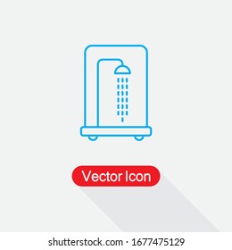 Shower Icon Vector Illustration Eps10