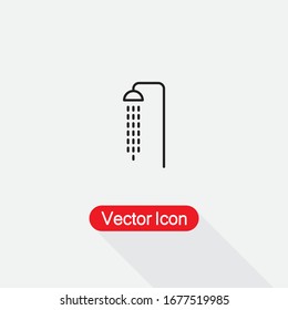 Shower Icon Vector Illustration Eps10