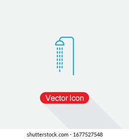 Shower Icon Vektorillustration Illustration Eps10