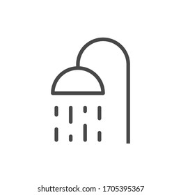 Shower Icon vector illustration flat