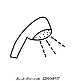 Shower icon vector illustration symbol