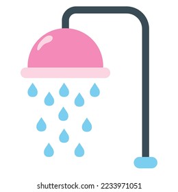 shower icon vector image on white background
