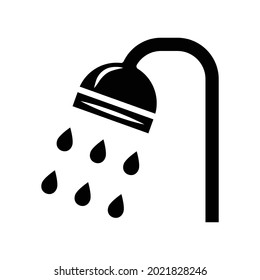 Shower Icon Vector Sign And Symbol On Trendy Design.