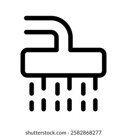 Shower Icon Vector Symbol Design Illustration