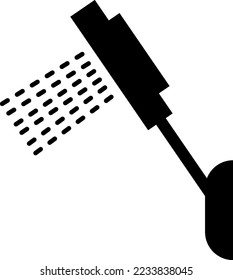 Shower icon vector symbol template on white background