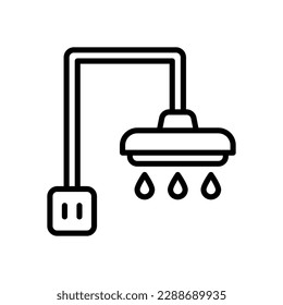 shower icon for your website design, logo, app, UI.