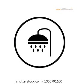 Shower icon.vector illustration.