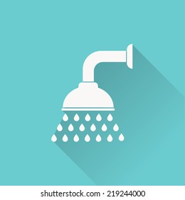 shower icon,vector illustration