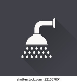 shower icon,vector illustration