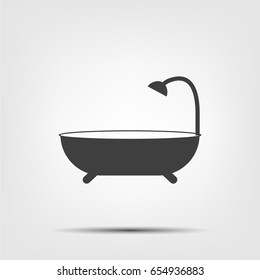 shower icon,vector illustration