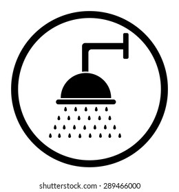 Shower image vector illustration