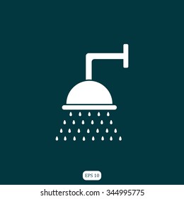 Shower image vector illustration