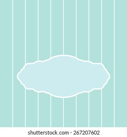 Shower invitation. Vector image.